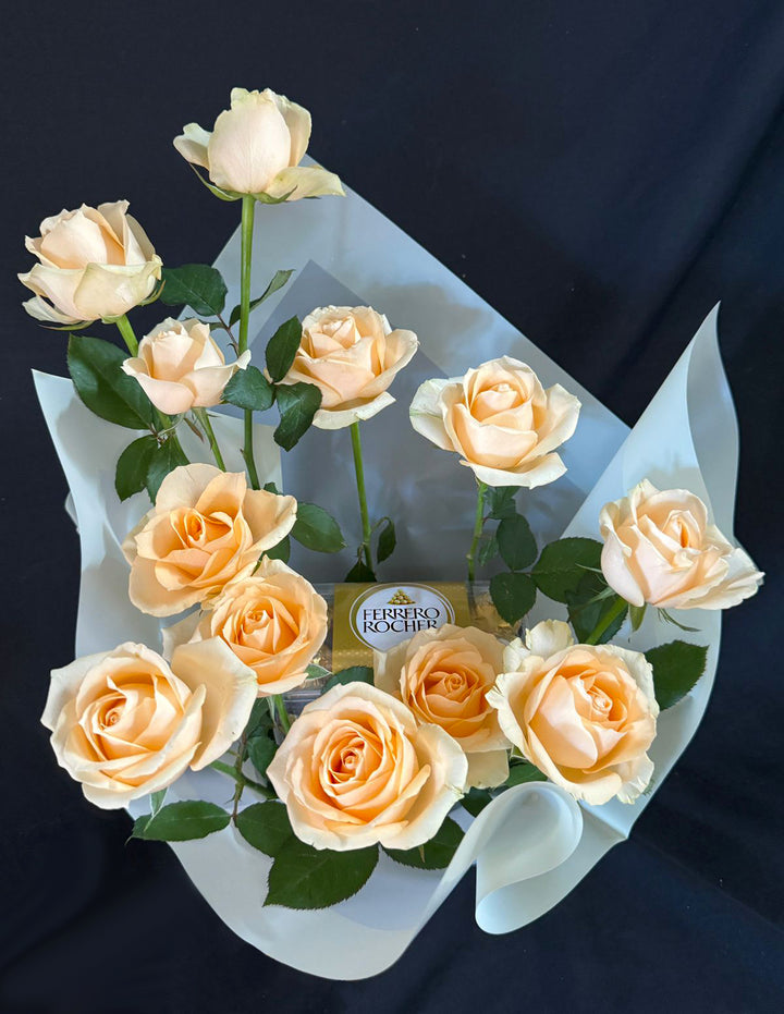 Roses Chocolates Bouquet - PS I Love You