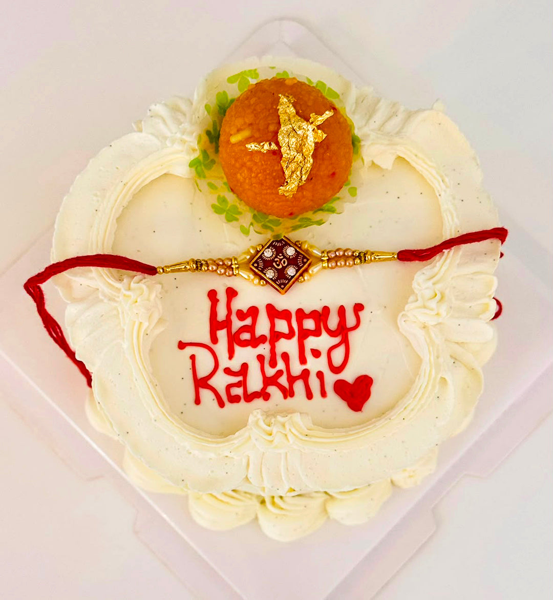 Royal-Motichoor-Rakhi-Mini-Cake-top-Dodomarket-delivery-Mauritius