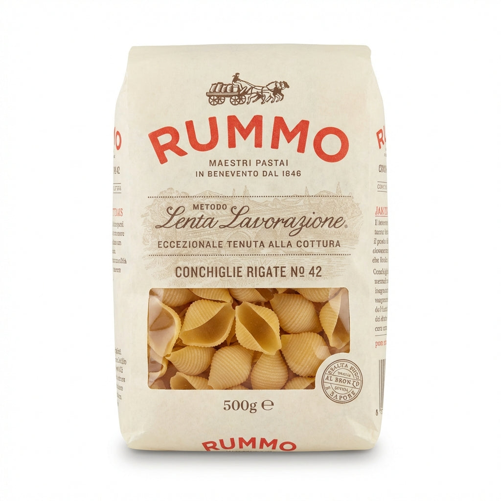 Rummo Conchiglie Rigate No.42 500g Delivery Mauritius