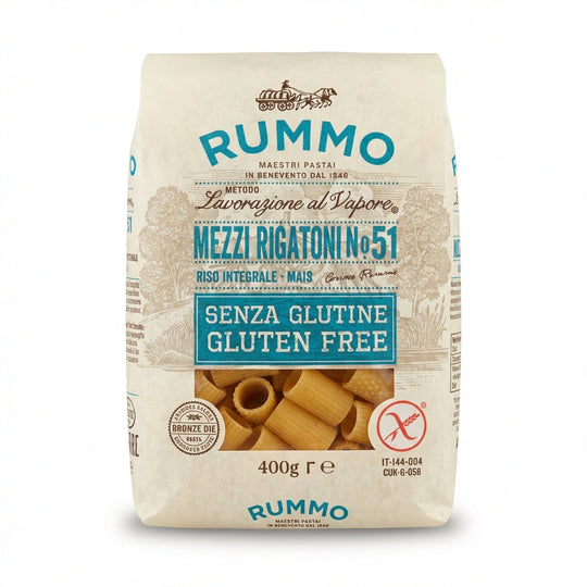 Rummo Gluten Free Mezzi Rigatoni No.51 400g Delivery Mauritius