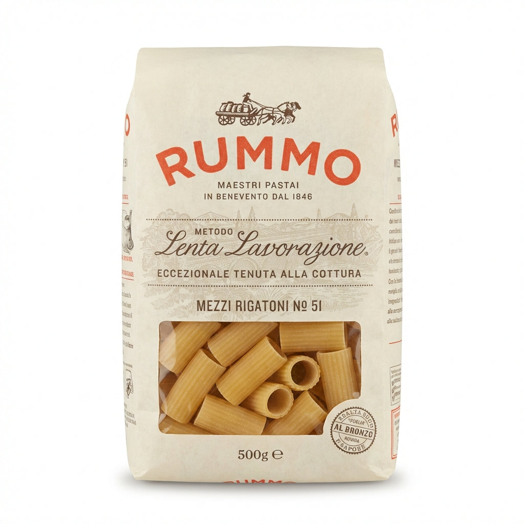 Rummo Mezzi Rigatoni No.51 500g Delivery Mauritius