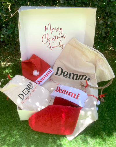 Santa-Gift-Set-Personalized-Sock-Sack-Bag-DodoMarket-delivery-Mauritius