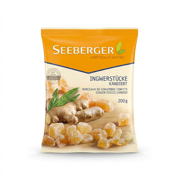 Seeberger Ginger Pieces 200g Delivery Mauritius