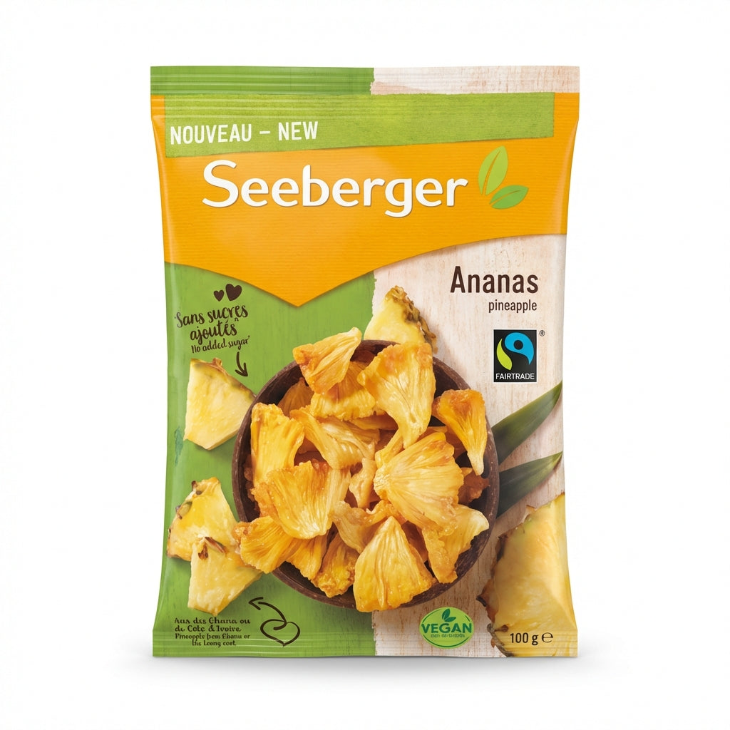 Seeberger Pineapple No Added Sugar 100g Delivery Mauritius
