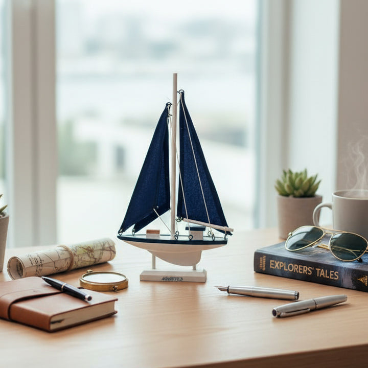 Ship-model-SailBoat-on-table-DodoMarket-delivery-Mauritius