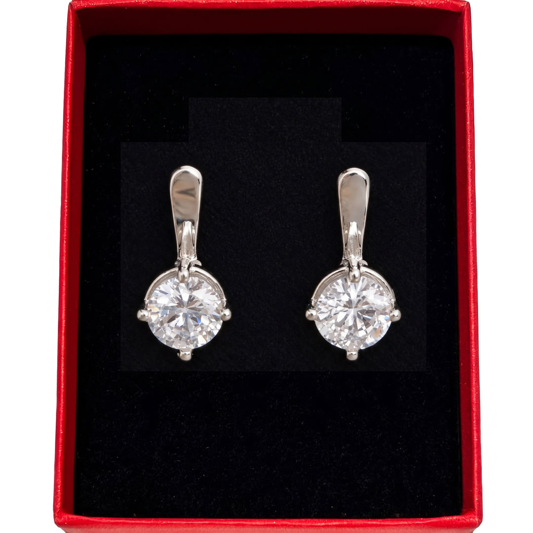 Solitaire-Cubic-Zirconia-Drop-Earrings-in-box-DodoMarket-delivery-Mauritius