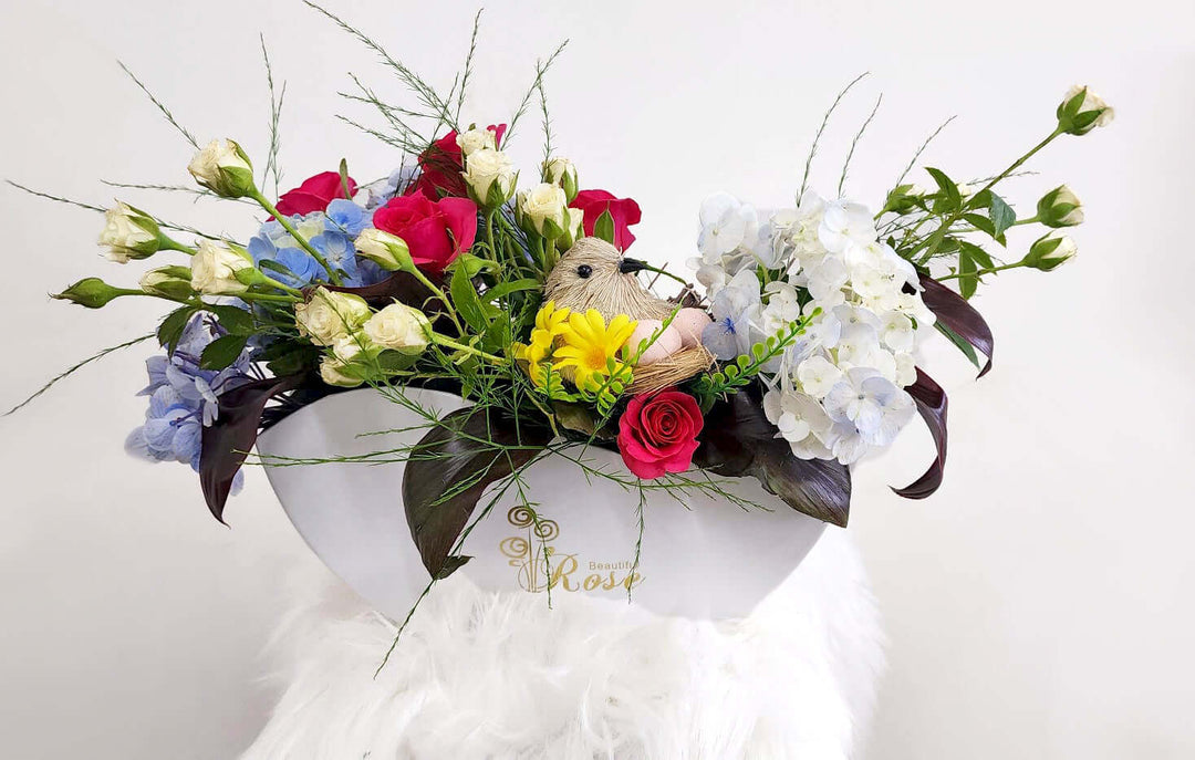 Sounds-of-Spring-flower-composition-Medium-bird-DodoMarket-delivery-Mauritius