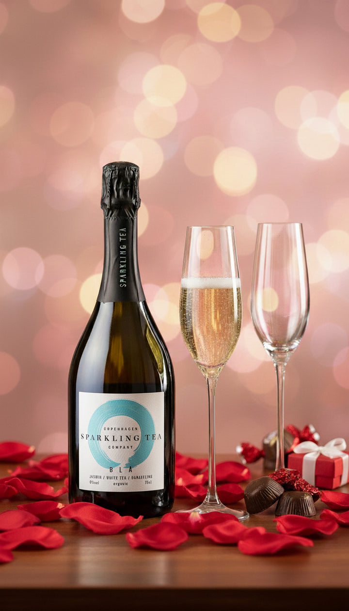 Sparkling-tea-Bla-with-2-glass-flutes-Valentines-DodoMarket-delivery-Mauritius