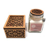 Coffret cadeau bougie parfumée et savon carré