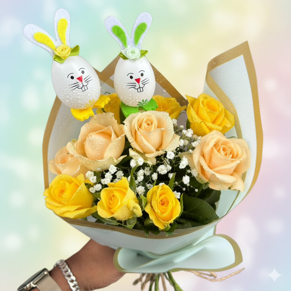 Sunny-bunny-bliss-bouquet-DodoMarket-delivery-Mauritius