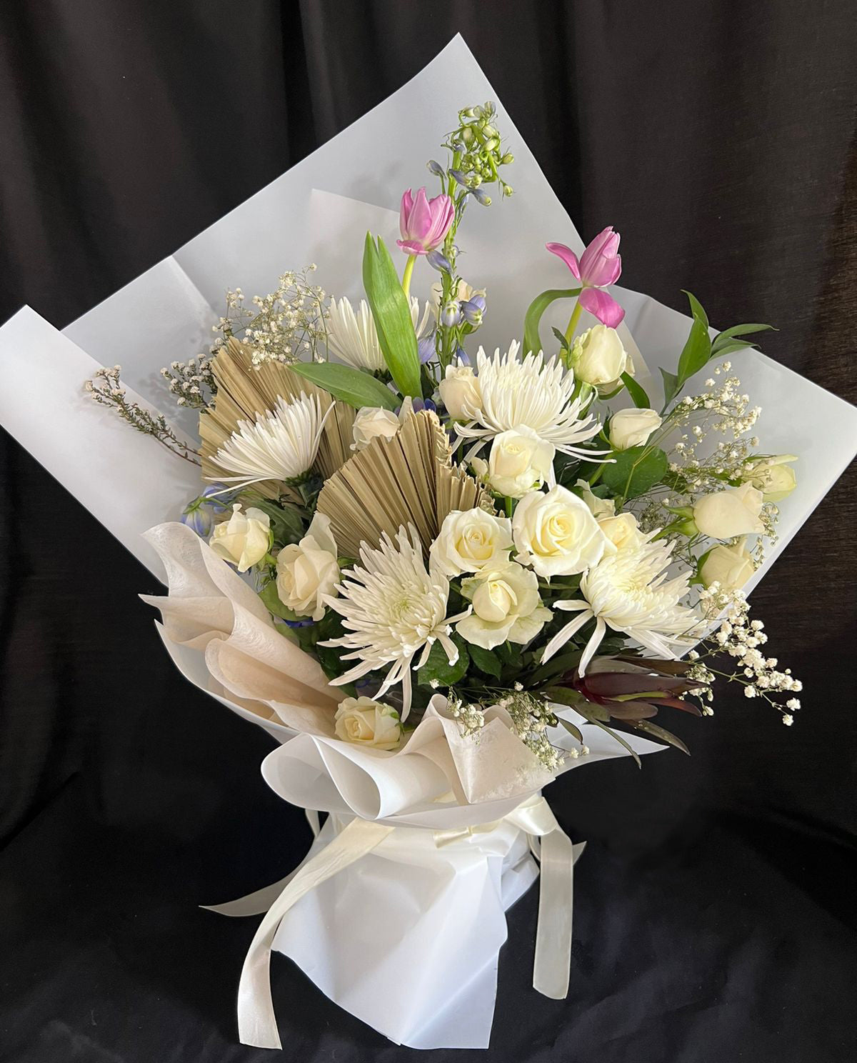 Sympathy-Funeral-Flower-Bouquet-Bliss-XLDodoMarket-Mauritius
