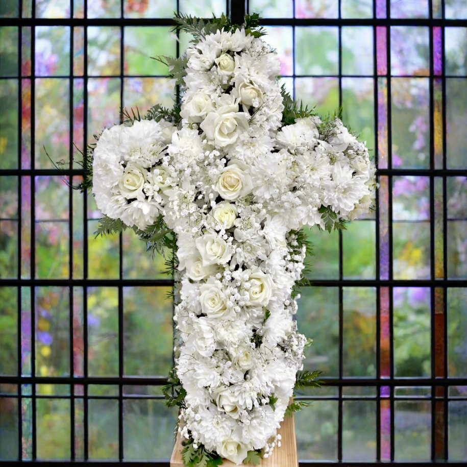 Sympathy-Funeral-Flower-Bouquet-Cross-Standard-sq-DodoMarket-Mauritius_3