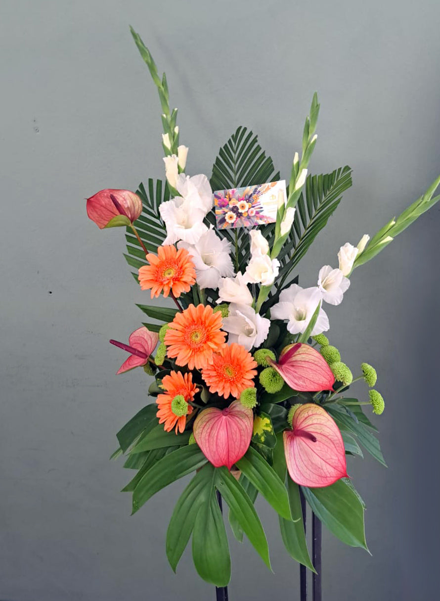 Sympathy-funeral-flowers-sweet-embrace-L-DodoMarket-delivery-Mauritius