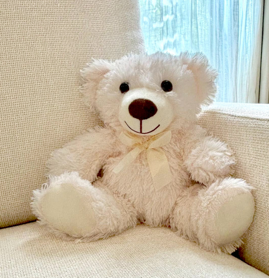 Teddy-Bear-Plush-Toy-White-DodoMarket-delivery-Mauritius