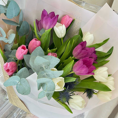 Tulips-Bouquet-Mellow-Chime-20-closeup-DodoMarket-delivery-Mauritius