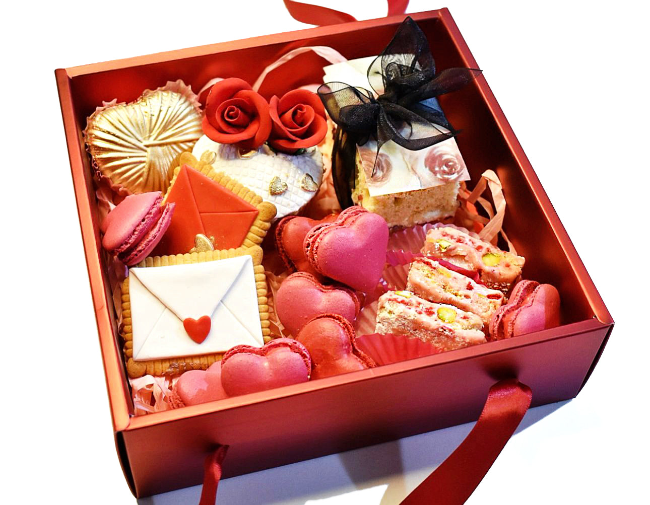 Valentines-Assorted-Cakes-Cookies-Gift-Box-top-DodoMarket-Delivery-Mauritius