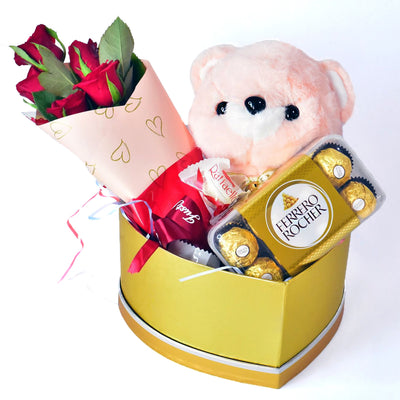 Valentines-Hamper-Heart-Box-Teddy-Bear-2024-DodoMarket-Delivery-Mauritius