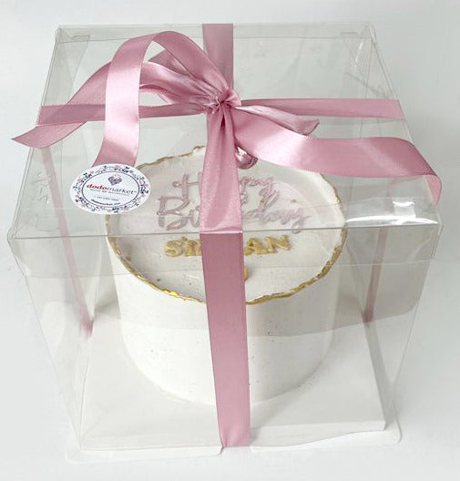 Vanilla-Chocolate-personalized-Happy-Birthday-Cake-clear-box-DodoMarket-delivery-Mauritius