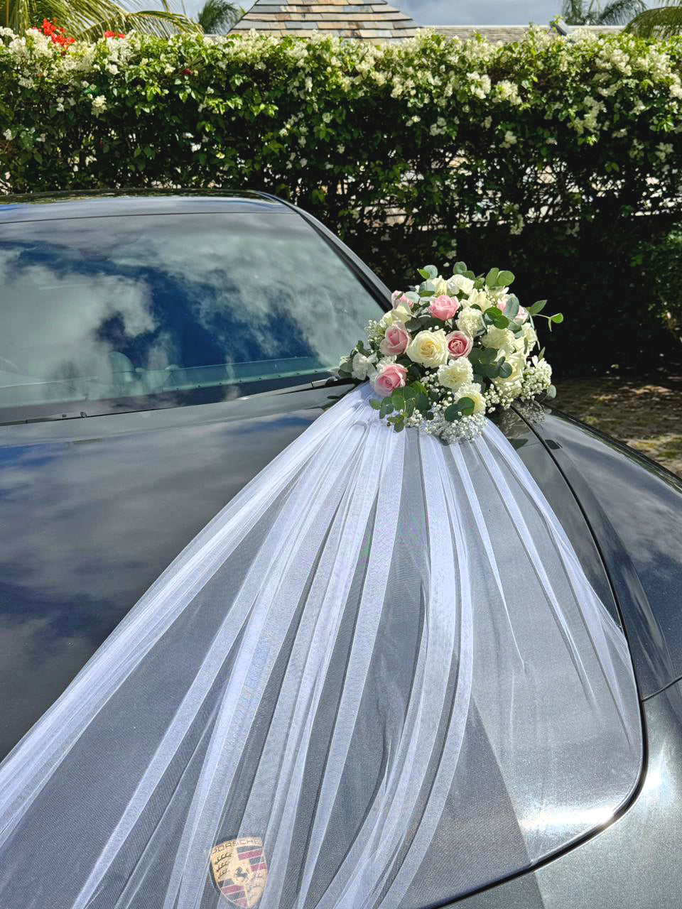 Wedding-car-decoration-front-DodoMarket-delivery-Mauritius