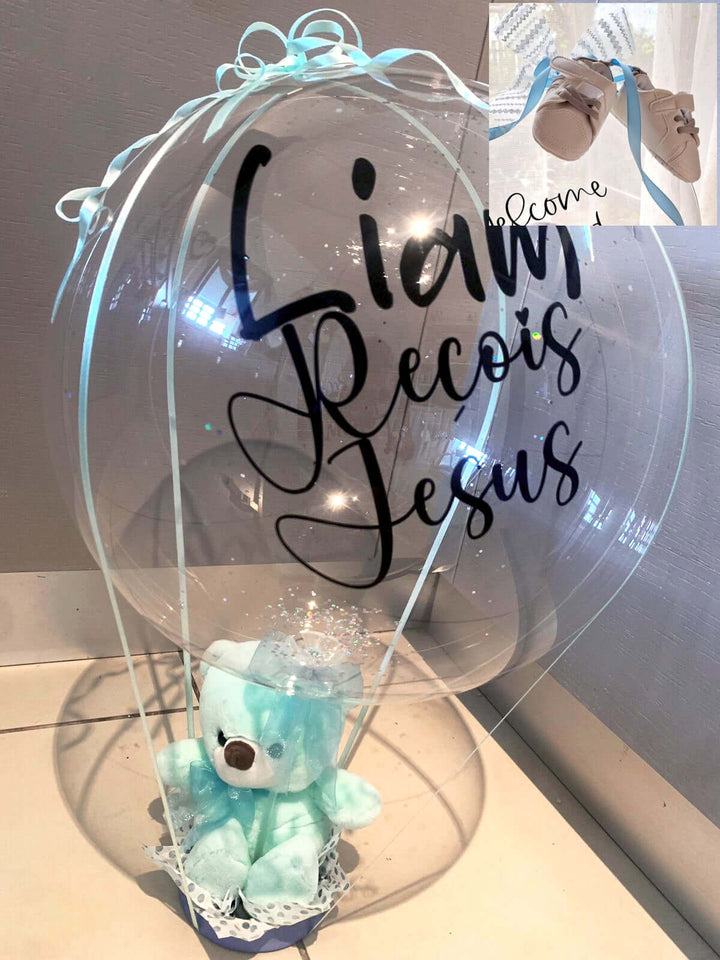 Welcome Baby - Personalized Balloon Box