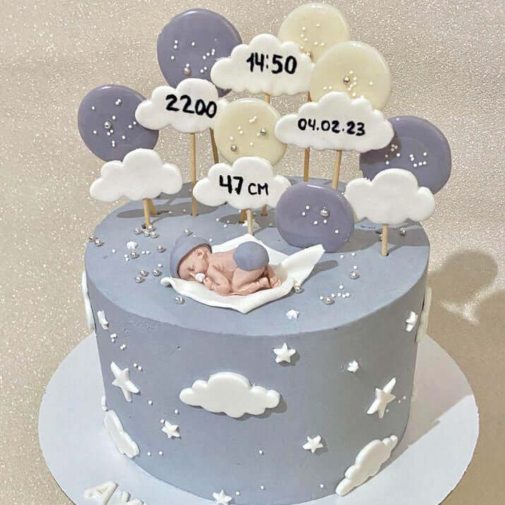 Welcome-Baby-Birthday-Cake-DodoMarket-delivery-Mauritius-close