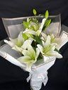 Bouquet de Lys Blancs - Pureté