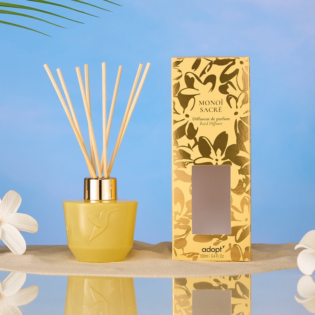 Adopt Monoï sacré Diffuseur Reed Diffuser Delivery Mauritius