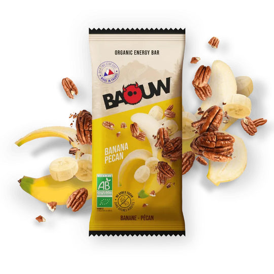 Baouw Extra Organic Energy Bar Banana-Pecan 50g Delivery Mauritius
