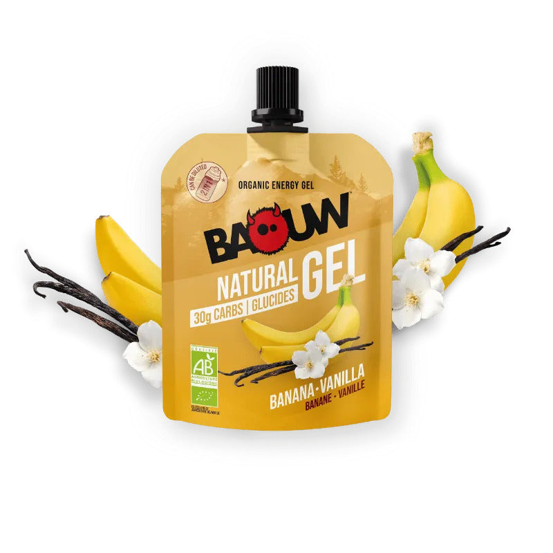 Baouw Organic Energy Gel Banana-Vanilla 85g Delivery Mauritius