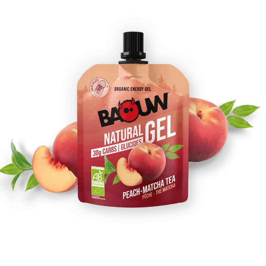 Baouw Organic Energy Gel Peach-Matcha Tea 85g Delivery Mauritius