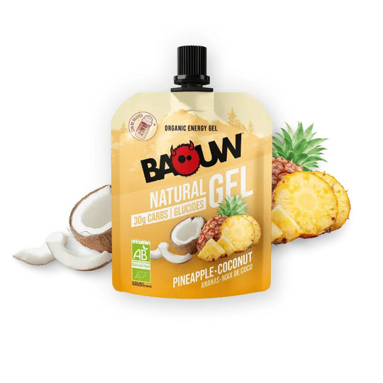 Baouw Organic Energy Gel Pineapple-Coconut 85g Delivery Mauritius