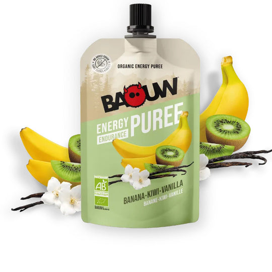 Baouw Organic Energy Puree Banana-Kiwi-Vanilla 90g Delivery Mauritius