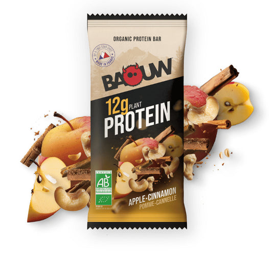 Baouw Organic Protein Bar Apple-Cinnamon 50g Delivery Mauritius