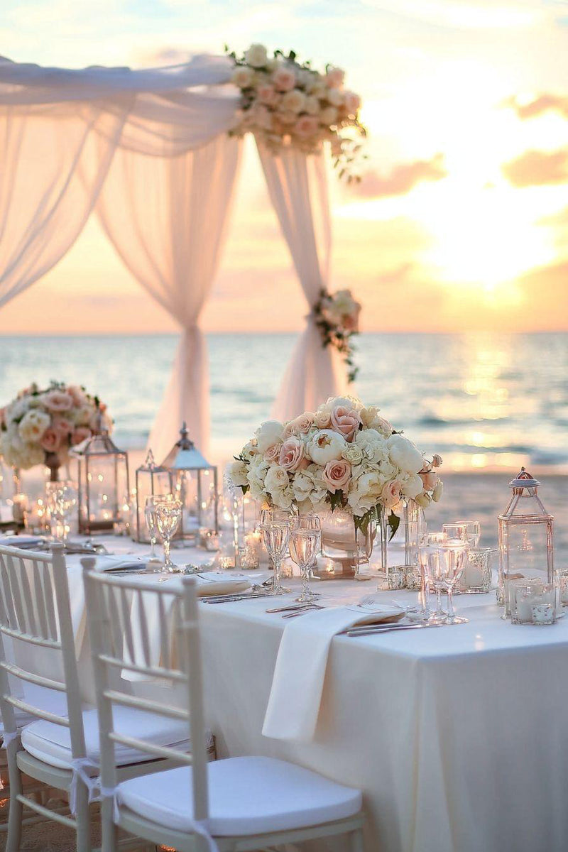 Beach Destination Wedding Setup Delivery Mauritius