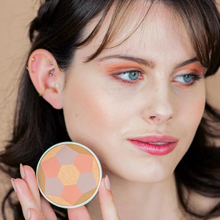 Boho Green Bronzer Powder Bio Mosaic Healthy Glow Delivery Mauritius