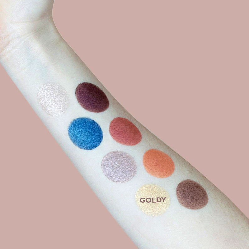 Boho Green Eye Shadow Bio Pearly 247 Goldy Delivery Mauritius