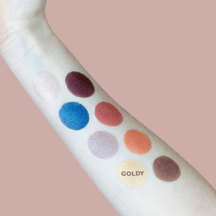 Boho Green Eye Shadow Bio Pearly 247 Goldy Delivery Mauritius