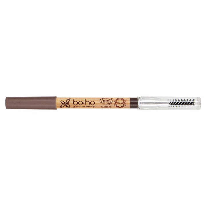 Boho Green Eyebrow Pencil Bio 03 Brun Delivery Mauritius