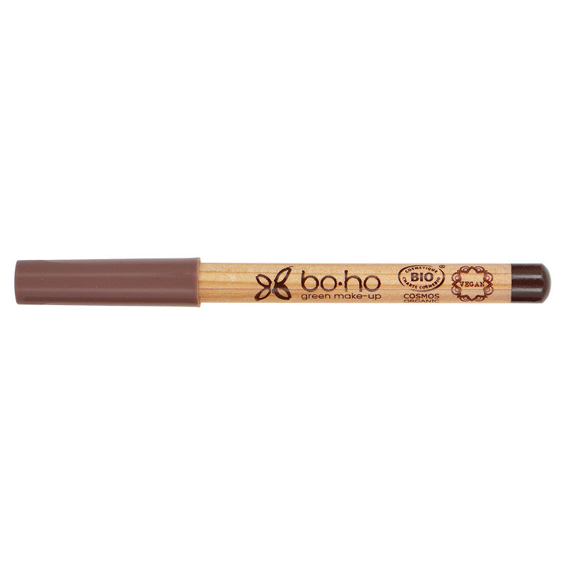 Boho Green Eyeliner Pencil Bio 02 Brun Delivery Mauritius