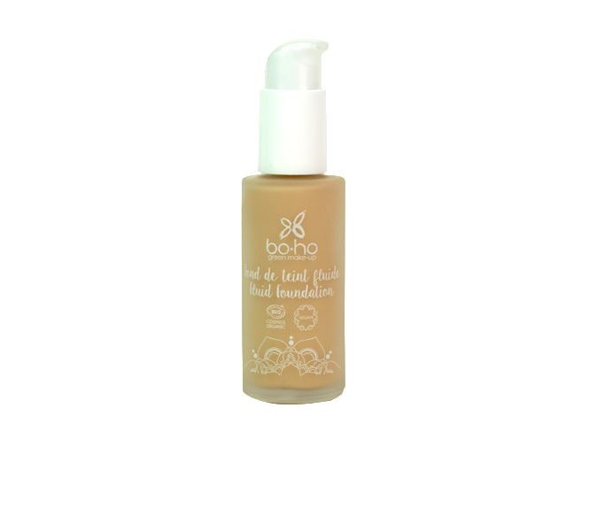 Boho Green Fluid Foundation Bio 03 Sable Delivery Mauritius