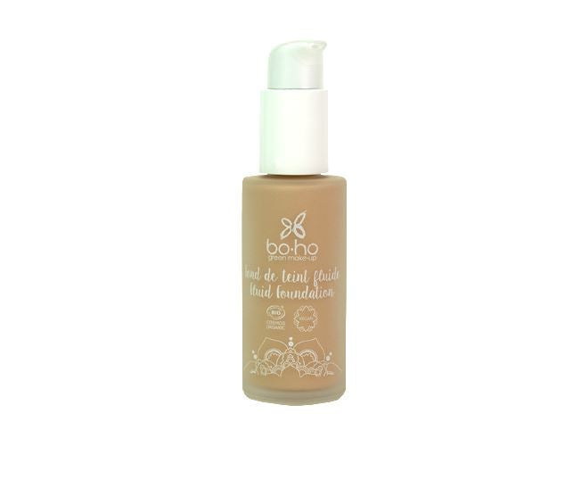 Boho Green Fluid Foundation Bio 04 Beige Doré Delivery Mauritius