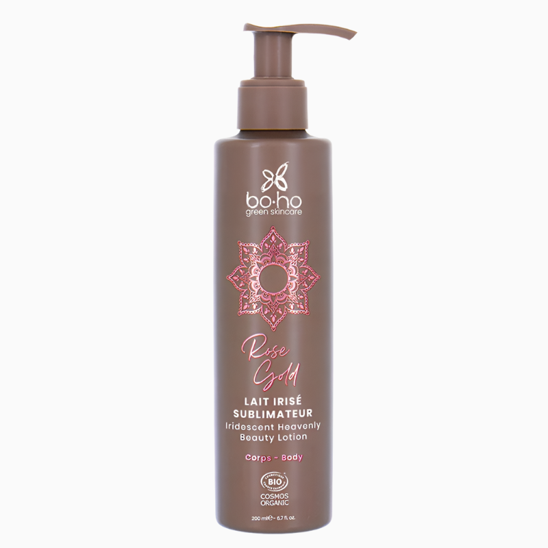 Boho Green Lait Irisé Sublimateur Bio 02 Rose Gold Delivery Mauritius
