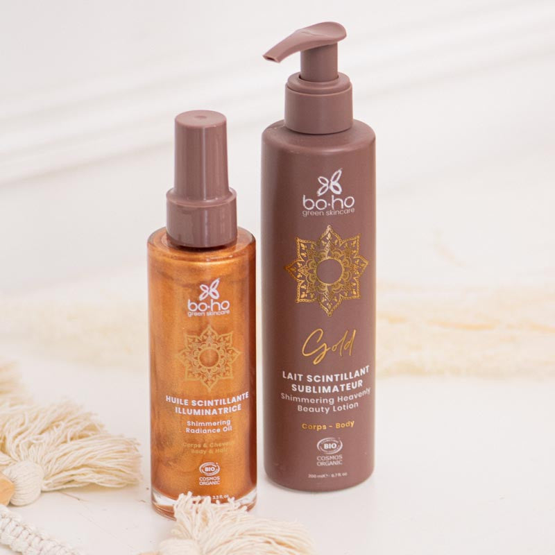 Boho Green Lait Irisé Sublimateur Bio 02 Rose Gold Delivery Mauritius