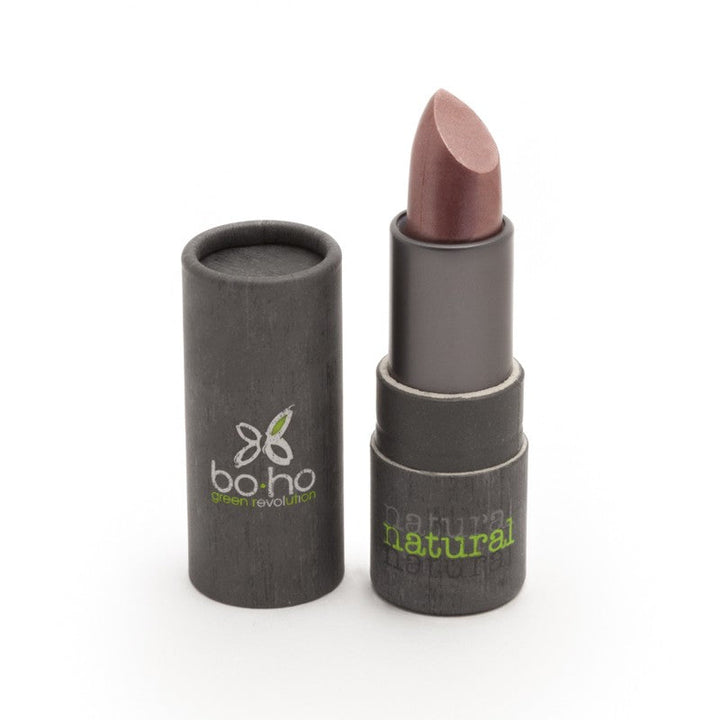 Boho Green Lipstick Bio Glossy Pearly 404 Rose Anglais Delivery Mauritius