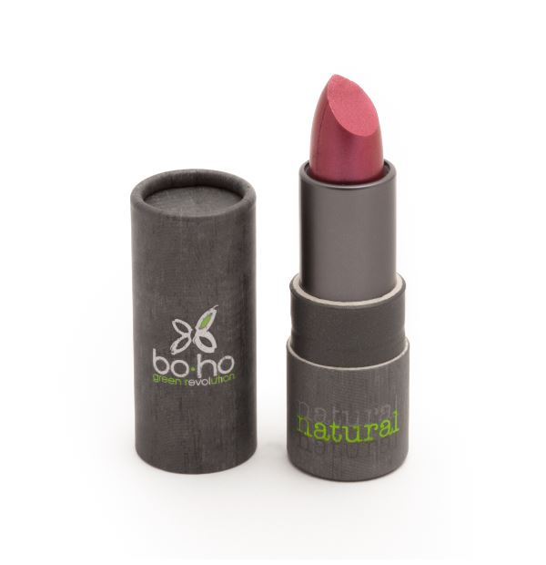 Boho Green Lipstick Bio Glossy Pearly 406 Cassis Delivery Mauritius