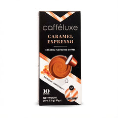 Caffeluxe Caramel 10 Capsules 50g
