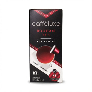 Caffeluxe Rooibos Tea 10 Capsules 50g Delivery Mauritius