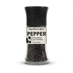 Cape Herb & Spice Black Peppercorns Grinder 50g