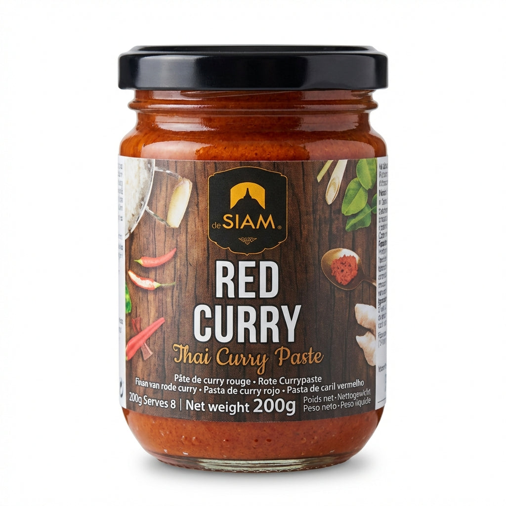 deSIAM Thai Red Curry Paste Jar 200g