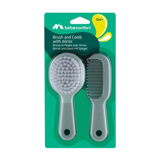 Bébé Confort Brush, Mirror & Comb Set Green baby gift Delivery Mauritius